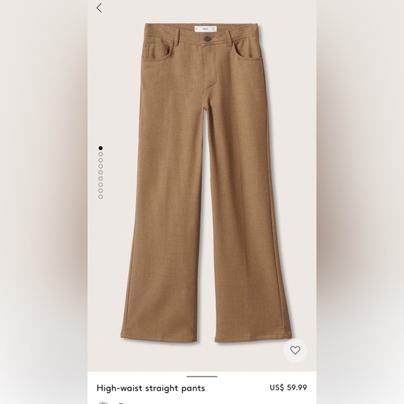 Mango high waist trousers - Picture 3 of 7